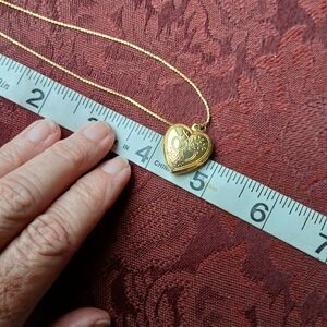 12 KT G.F. Heart Locket